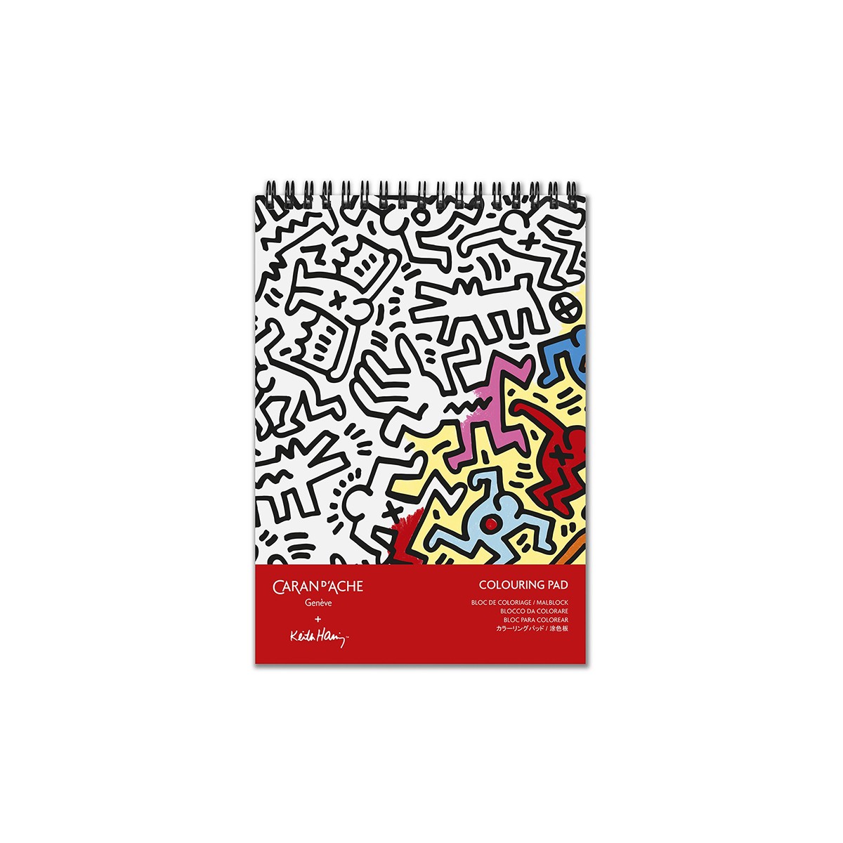 CARAN D'ACHE + Keith Haring Μπλοκ Ζωγραφικής A5 - Special Edition